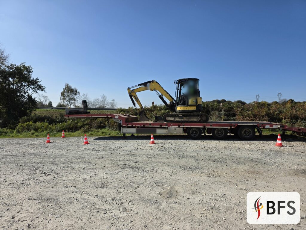 Formation CACES® R482 à Briec sur engin de chantier